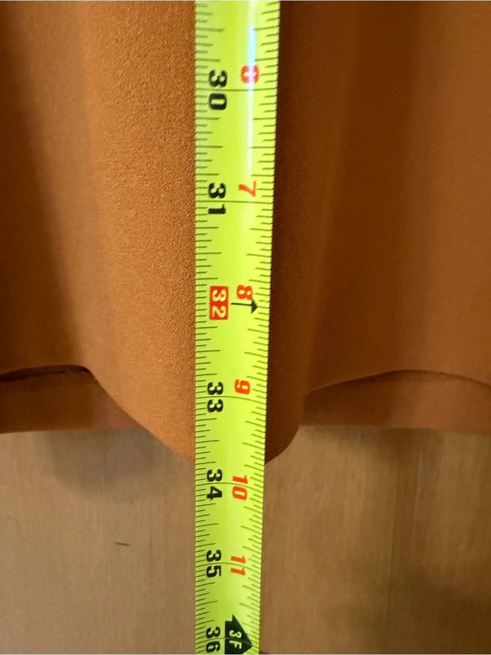 Calvin Klein Puff-Sleeve Sheath Midi Dress in Mustard - Picture 9 of 9